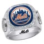 New York Mets Men's Diamond Ring _ The Danbury Mint